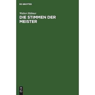 预订 Die Stimmen der Meister: Eine Einführung in Meisterwerke des englischen Dichtens und Denkens: 9783111270227
