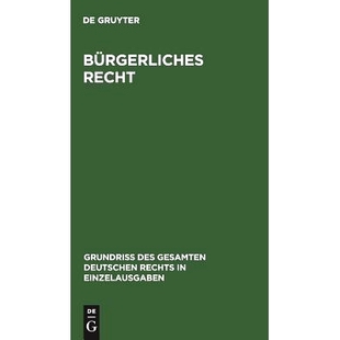 Erbrecht Recht 9783111169637 Bürgerliches 预订