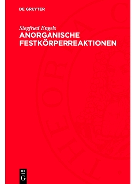 预订 Anorganische Festkörperreaktionen: 9783112729465