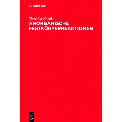 预订 Anorganische Festkörperreaktionen: 9783112729465