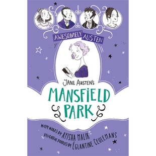 现货 简·奥斯汀儿童版 曼斯菲尔德庄园 Awesomely Austen 章节读物 英文原版 Mansfield Park