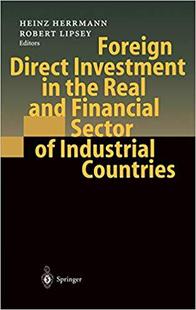 Investment Real 预订 Direct Industrial 9783540005100 Foreign Financial and the Countries Sector