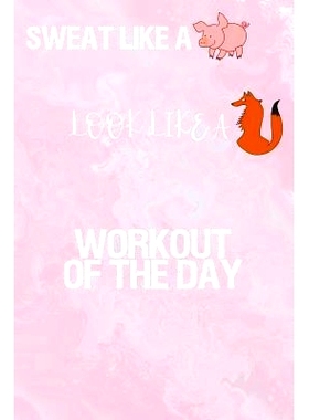 预订 Workout of the Day: Running Log for tracking and monitoring your workouts and progress towards your fitness goals.: