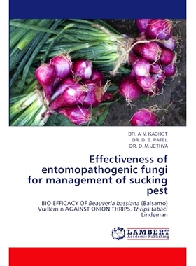 预订 Effectiveness of entomopathogenic fungi for management of sucking pest: 9786208222727