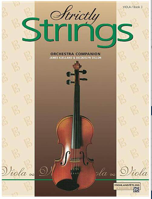【预订】Strictly Strings, Bk 3: Viola ( Strictly Strings #3 )