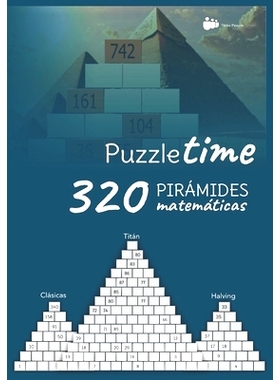 预订 Puzzle Time: 320 Pirámides matemáticas: 9798328028400
