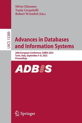 【预订】Advances in Databases and Information Systems 9783031157394