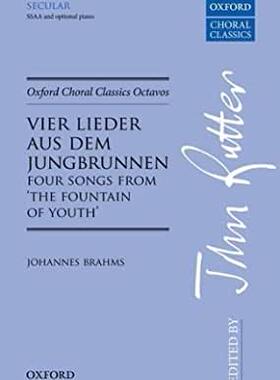 【预订】Vier Lieder aus dem Jungbrunnen (Four Songs from The Fountain of Youth)