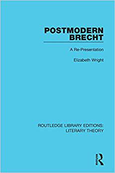 【预售】Postmodern Brecht: A Re-Presentation