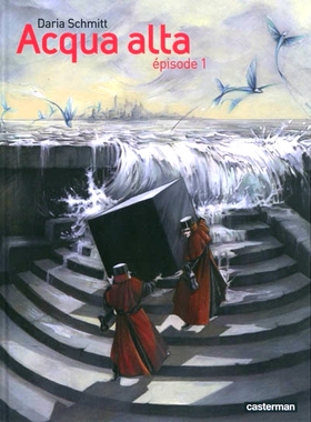 预订 城市乌托邦1 Acqua alta 达莉亚·施密特 Daria Schmitt 黄昏异兽园画家 法语原版漫画 欧漫法漫