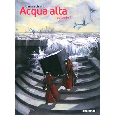预订 城市乌托邦1 Acqua alta 达莉亚·施密特 Daria Schmitt 黄昏异兽园画家 法语原版漫画 欧漫法漫