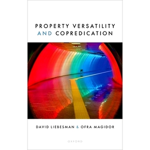 预订 Property Versatility and Copredication 属性灵活性和共预测性: 9780192894236