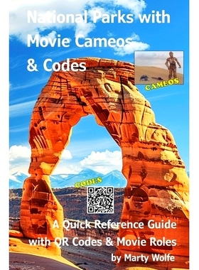 预订 National Parks with Movie Cameos & Codes: A Quick Reference Guide with QR Codes and Movie Roles: 9798325331480