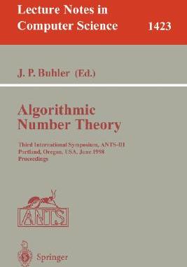 【预订】Algorithmic Number Theory