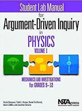 [预订]Student Lab Manual for Argument-Driven Inquiry in Physics, Volume 1 9781681405797