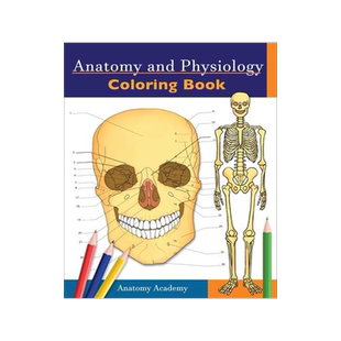 [预订]Anatomy and Physiology Coloring Book: Incredibly Detailed Self-Test Color workbook for Studying Perf 9781914207044