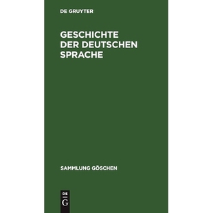 Sprache 预订 deutschen der 9783110079982 Geschichte