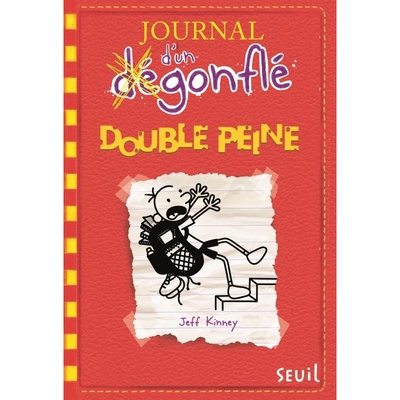 小屁孩日记11 法语版 进口原版书 儿童读物 Jeff Kinney 小语种二外入门 Double peine