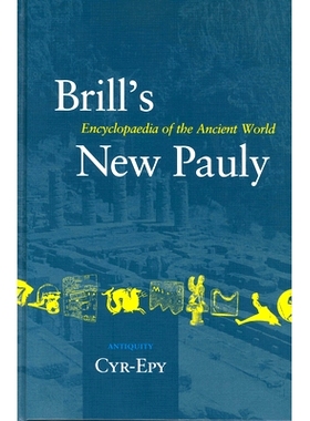 预订 Brill’s New Pauly, Antiquity, Volume 4 (Cyr - Epy) 博睿古典研究百科全书，古代部分，卷 4: 9789004122673