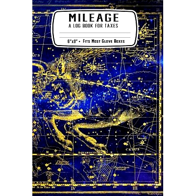 预订 Mileage a Log Book for Taxes: Taurus Horoscope: Mileage Logbook: Record Miles Driven and Expenses on the Road - Kee
