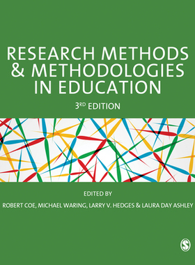 【预订】Research Methods and Methodologies in Education 9781529729627