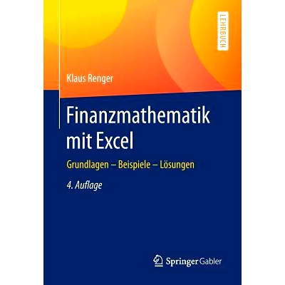 预订 Finanzmathematik Mit Excel: Grundlagen - Beispiele - Lösungen