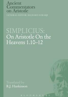 [预订]Simplicius: On Aristotle On the Heavens 1.10-12 9781472557438