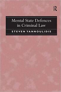 【预售】Mental State Defences in Criminal Law
