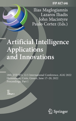 【预订】Artificial Intelligence Applications and Innovations 9783031083327
