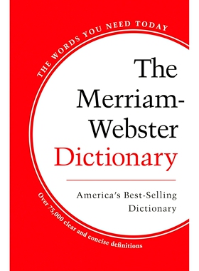 预订 韦氏词典 英文原版 The Merriam-Webster Dictionary