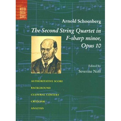预订 The Second String Quartet in F-Sharp Minor: Opus 10 升F小调*弦乐四重奏：作品10: 9780393978025