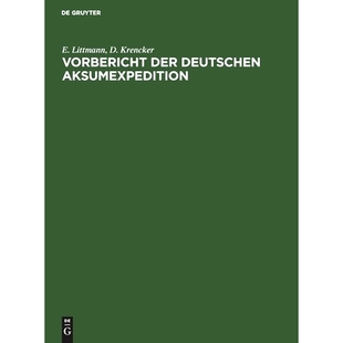 Aksumexpedition 预订 Deutschen der 9783112490419 Vorbericht