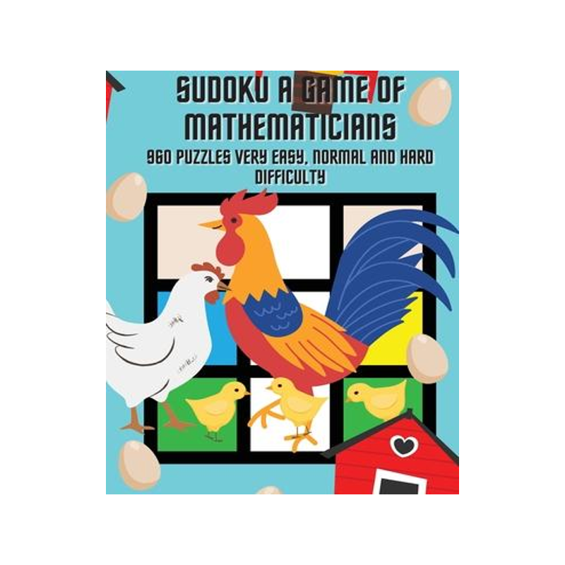 [预订]Sudoku A Game of Mathematicians 960 Puzzles Very Easy, Normal and Hard Difficulty 9781088106457