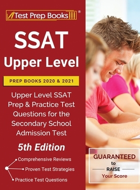 【预订】SSAT Upper Level Prep Books 2020 and 2021: Upper Level SSAT Prep and Practice Test Questions for the Secon...