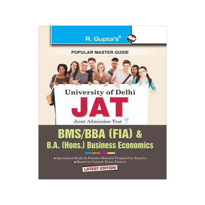 [预订]Delhi University: Joint Admission Test (JAT) - BMS/BBA (FIA) & B.A. (Hons.) Business Economics Exam  9788178129655