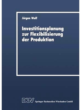 预订 Investitionsplanung zur Flexibilisierung der Produktion: 9783824400294