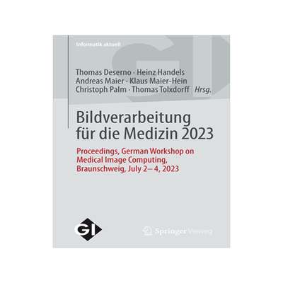 预订 Bildverarbeitung für die Medizin 2023