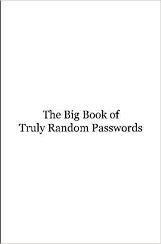 【预售】The Big Book of Truly Random Passwor...-封面