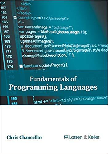 【预售】Fundamentals of Programming Language...