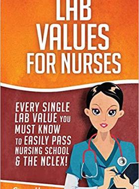 【预售】Lab Values for Nurses: Every Single ...
