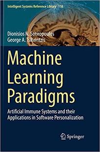 【预售】Machine Learning Paradigms: Artifici...