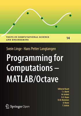 【预售】Programming for Computations - Matla...