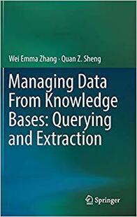 Data Managing 预售 ... Knowledge Bases From