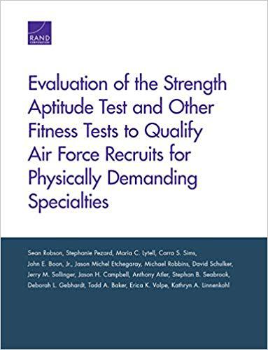 【预售】Evaluation of the Strength Aptitude ...