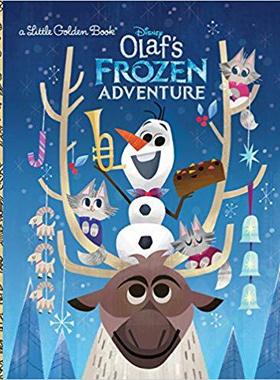 【预售】Olaf’s Frozen Adventure Little Golde...冰雪奇缘 英文原版
