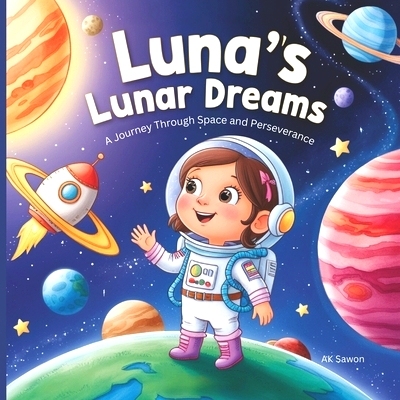 预订 Luna’s Lunar Dreams: A Journey Through Space and Perseverance: 9798334936515