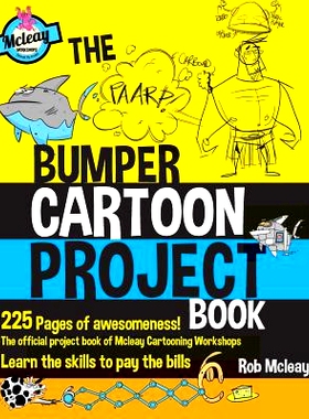 预订 The Bumper Cartoon Project Book: Of Epic Awesomeness!: 9781494748487