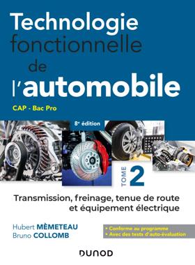 【预售】Technologie fonctionnelle de l’automobile - Tome 2 - 8e éd. - Transmission, freinage, tenue de route: Tran...