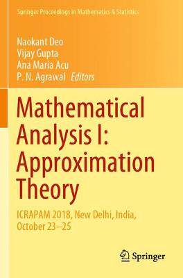 【预订】Mathematical Analysis I: Approximation Theory