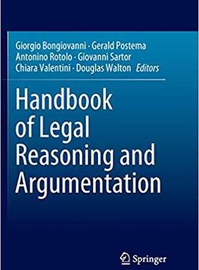 【预售】Handbook of Legal Reasoning and Argumentation